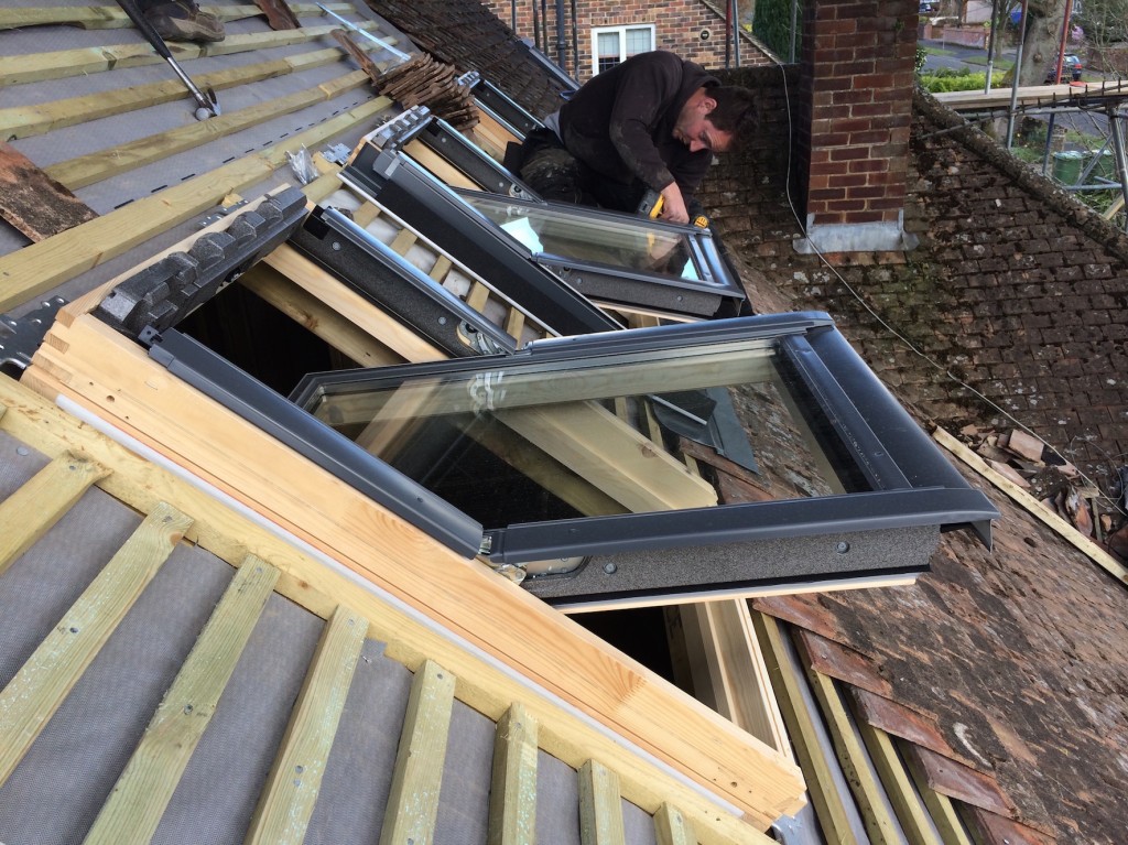 SkyLofts Velux Installation To Our Loft Conversion In Fleet, Hampshire
