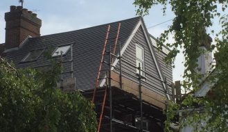 Hip to gable loft conversion in guildford